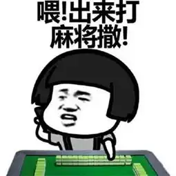 打麻将搞笑表情包
