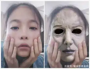 恶搞ps求大神p个恐怖的鬼脸,大神完美,你可以去吓唬人了
