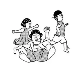 你小时候有这样玩坏你爸爸吗
