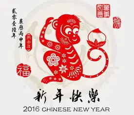 2016猴年元旦祝福语
