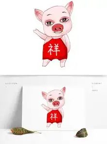2019生肖猪猪年吉祥原创商用元素图片素材其他格式下载其他大全
