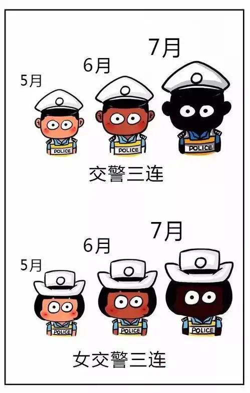 据说没有文化的警察,不配使用这组表情包