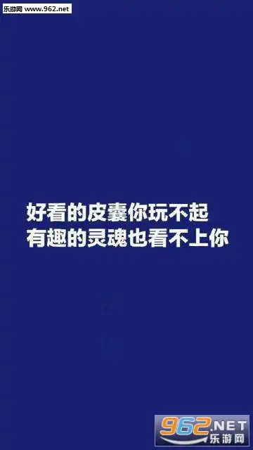 好看的皮囊浪荡成性有趣的灵魂单身成瘾图警告没人爱你背景图壁纸下载乐游网游戏下载
