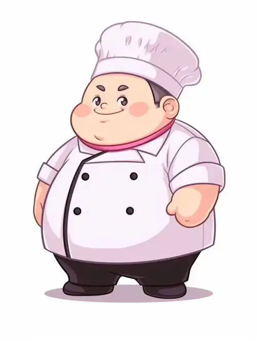 可爱卡通厨师素材图片ai图广告素材下载至来源处
