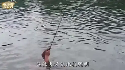 爆笑钓鱼要在人少的地方掉,大哥完全掌握了这句话的精髓
