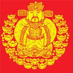 2018年财神节头像微信头像财神图片大全
