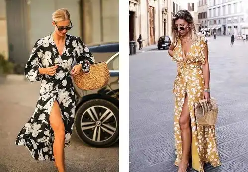 别总穿渣女裙了,今夏最流行花开满的裙子,气质爆了
