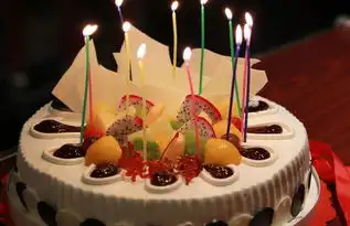 求一张生日蛋糕图片
