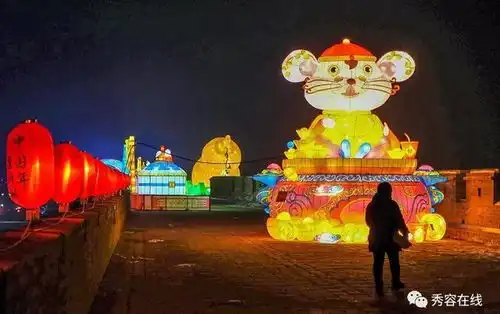 忻州古城灯会,足不出户网上观灯也惊艳

