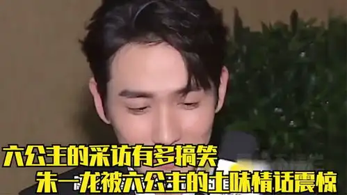 央视六公主采访有多搞笑,朱一龙被土味情话震惊,鹿晗甩锅式采访
