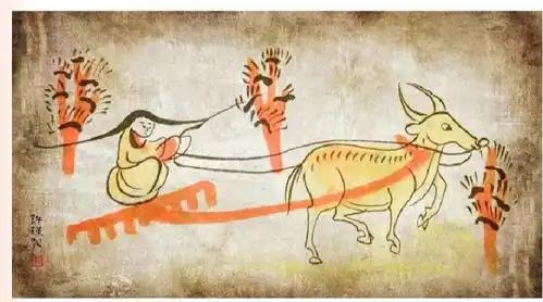 古人春耕有啥黑科技1800年前戈壁简笔画揭秘凤凰网甘肃凤凰网
