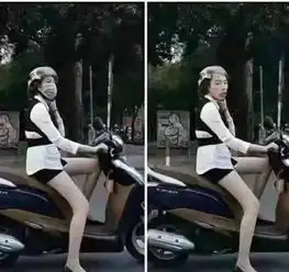搞笑图片跟了两个多小时,终于见到女神的容貌啦.
