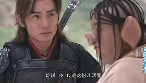 杨戬帮猪八戒挠痒,这时的杨戬还真好,天蓬元帅还是如此搞笑
