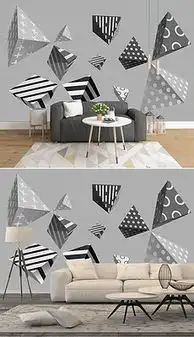 3d立体方形背景墙图片3d立体方形背景墙素材下载我图网
