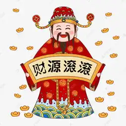 财神节日到财神财源滚滚发财过大年素材图片免费下载千库网
