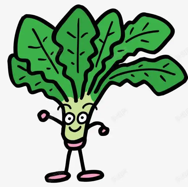 可爱的菠菜高清素材设计图片页面网页平面电商创意素材png素材青菜素材
