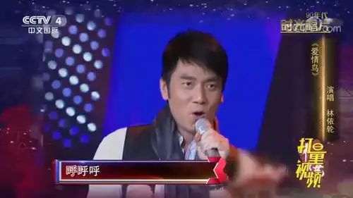 林依轮演唱歌曲爱情鸟,旋律欢快动听,嗨翻全场
