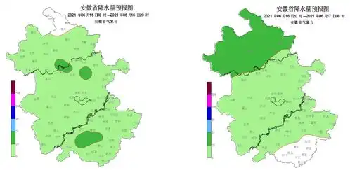 今明天沿淮淮北有暴雨到大暴雨,局地伴有强对流天气
