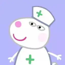 小猪佩奇头像智障儿童欢乐多略略略
