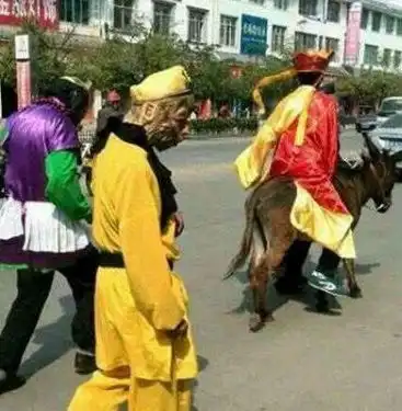 爆笑段子师傅你的白龙马怎么变成驴子了
