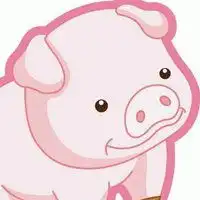 粉色的小猪情侣头像微信头像图片大全
