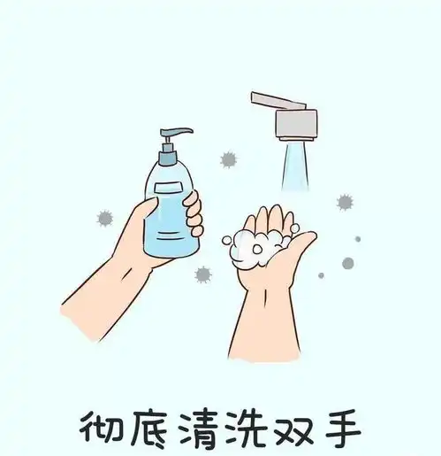 科学防控同心战疫蓝湾国际幼儿园疫情防控温馨提示
