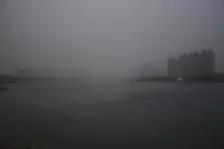 吉林遭遇大风沙尘气象台发布沙尘暴大风双预警
