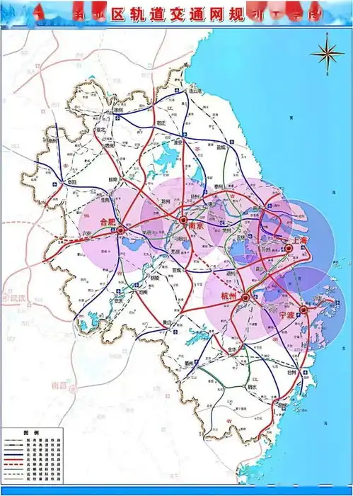 长三角铁路新规划出炉温州多条铁路被纳入规划
