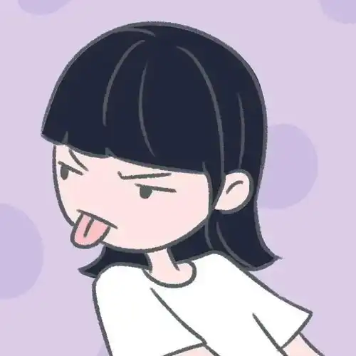 呆萌可爱的女生闺蜜头像
