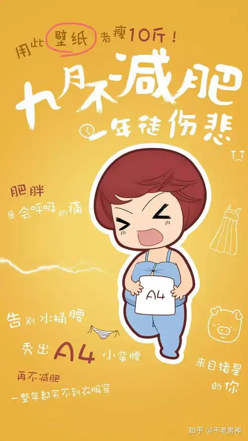 来一波高清减肥壁纸减肥图片
