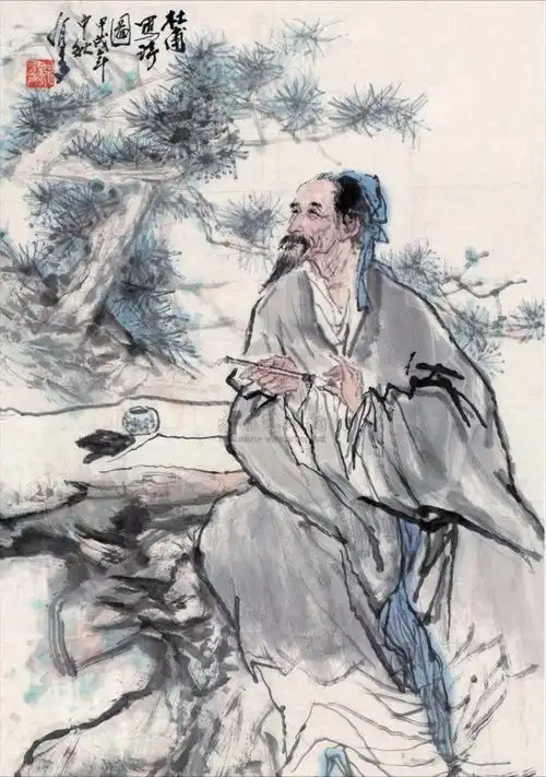 粉丝杜甫追星成功,与偶像李白在洛阳相会,一见如故,同饮同游