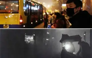 外媒刊登中英雾霾对比照中国形同五十年代伦敦
