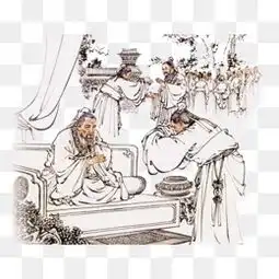 免费下载古人喝酒图片大全千库网png
