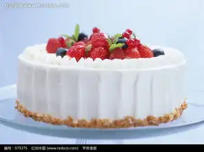 白色奶油蛋糕图片免费下载编号979375红动网
