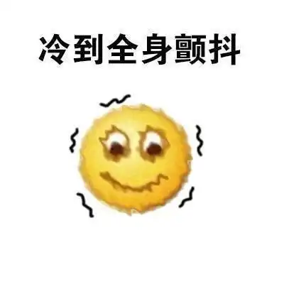 冬天好冷的搞笑聊天表情包冷到变成冰棍的冬天专用表情包
