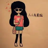 小丸子头像手绘微信头像图片大全
