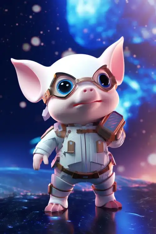 生肖猪创意立体十二生肖动物模型图片广告素材下载至来源处
