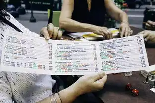 美国人也迷上了打麻将都在桌边放着小抄
