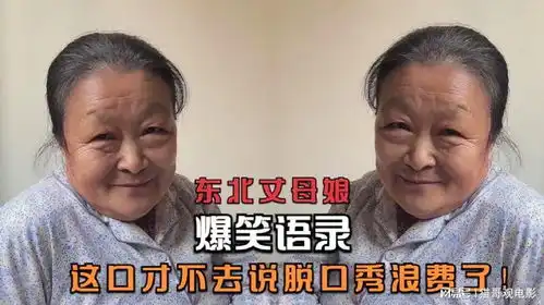 东北丈母娘的爆笑经典语录,网友这口才不去说脱口秀浪费了
