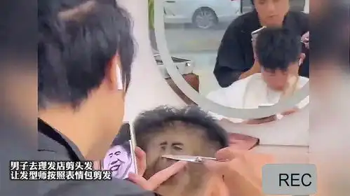 男女剪头发区别表情包男