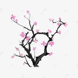 矢量手绘古风梅花素材图片免费下载高清psd千库网图片编号11622555
