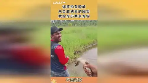 爆笑钓鱼瞬间,来自胜利者的嘲笑,我给你扔两条你钓
