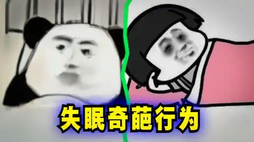 爆笑解说你睡不着的时候都会做些什么

