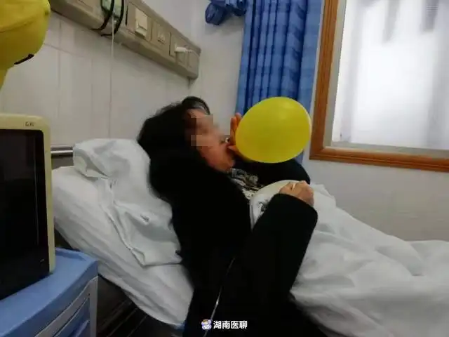 住院要先吹气球这家医院的护理工作有效有趣还有温度
