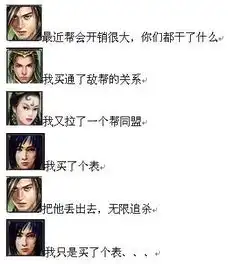 天龙八部头像之间的事神级配字爆笑全场
