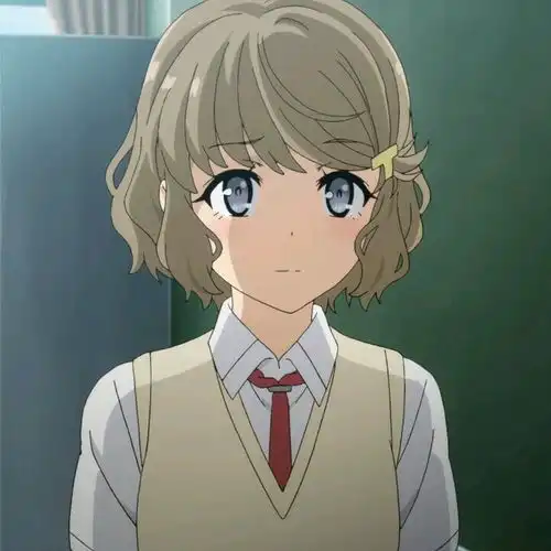 青春猪头少年不会梦到兔女郎学姐古贺朋绘自截头像
