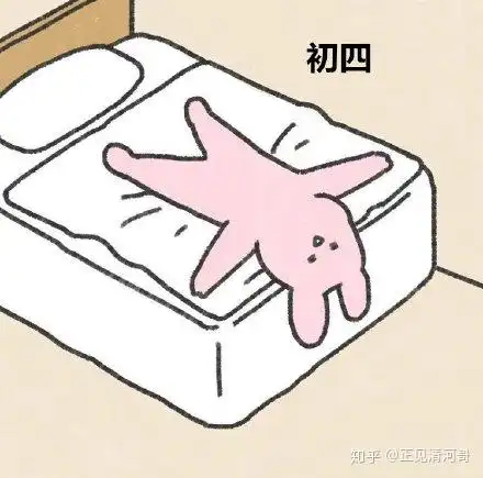 20200126正见春节假期,除了翻个身继续躺着玩手机
