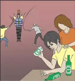 搞笑漫画来女朋友家见家长,却输在了说话上
