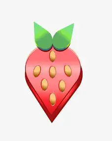 红色的草莓手绘插画图片素材其他格式下载动漫人物大全
