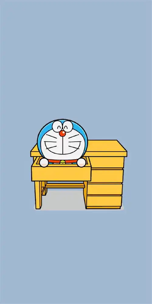 哆啦a梦精美插画高清手机壁纸分享
